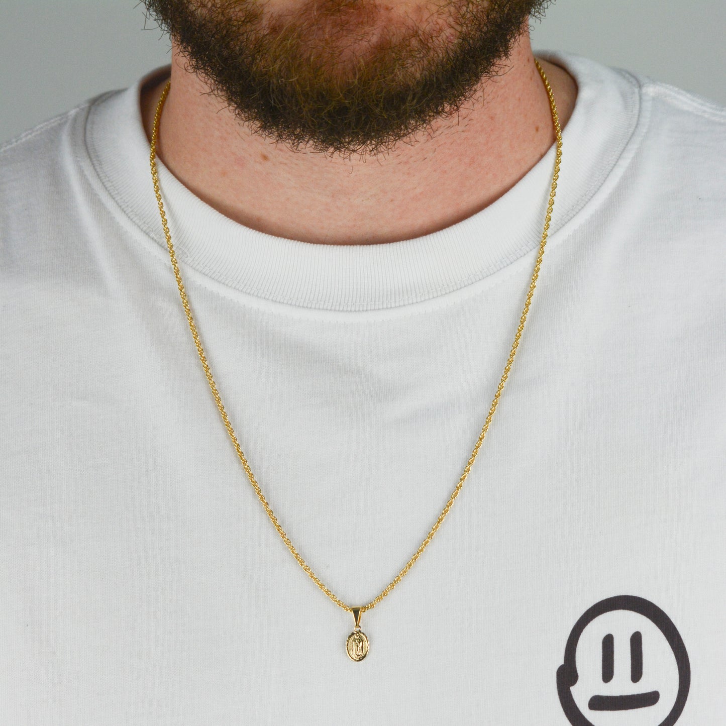 COMBO CADENA LAZITO + DIJE VIRGEN