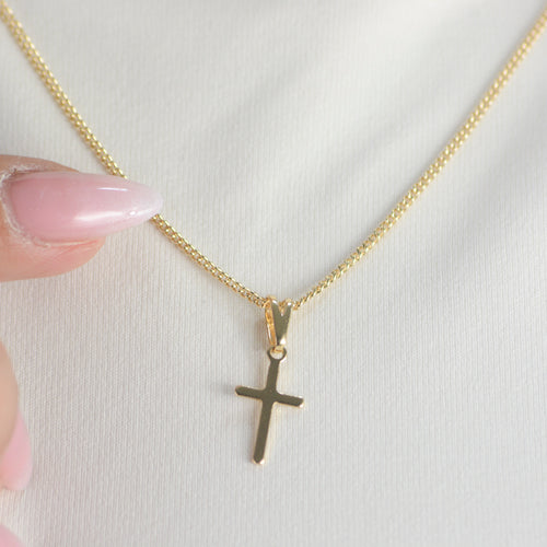 COMBO CADENA CUBANITA + DIJE CRUZ