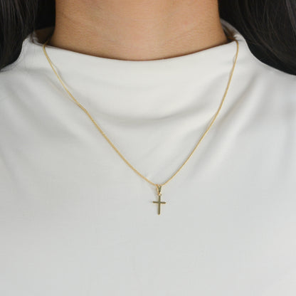 COMBO CADENA CUBANITA + DIJE CRUZ