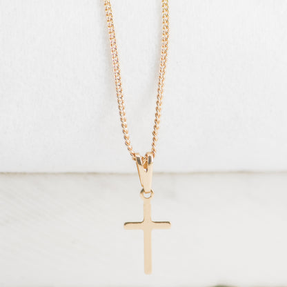 COMBO CADENA CUBANITA + DIJE CRUZ