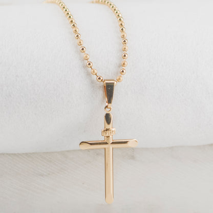 COMBO CADENA MILITAR + DIJE CRUZ