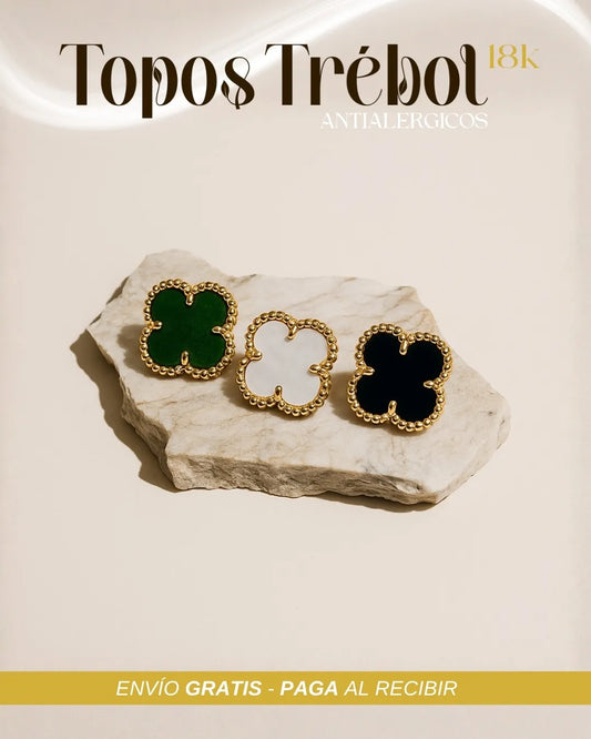 TOPOS TREBOL 18K